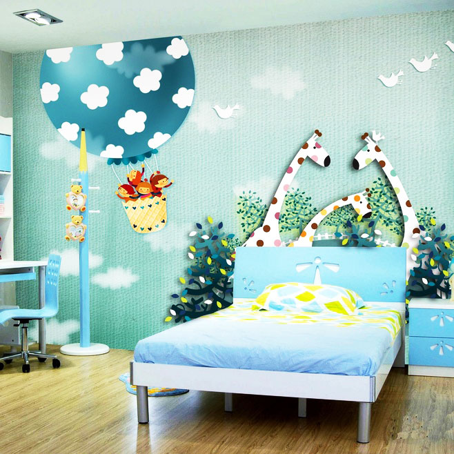 儿童房间设计实景图